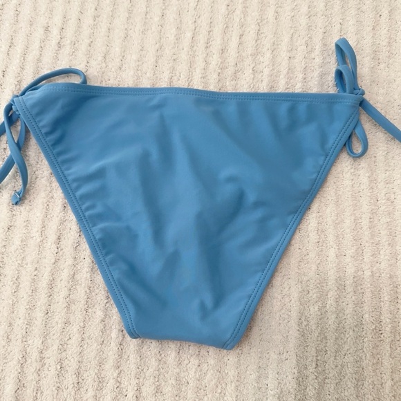No Boundaries Light Blue Bikini Bottom with Stud Accents - Picture 4 of 6